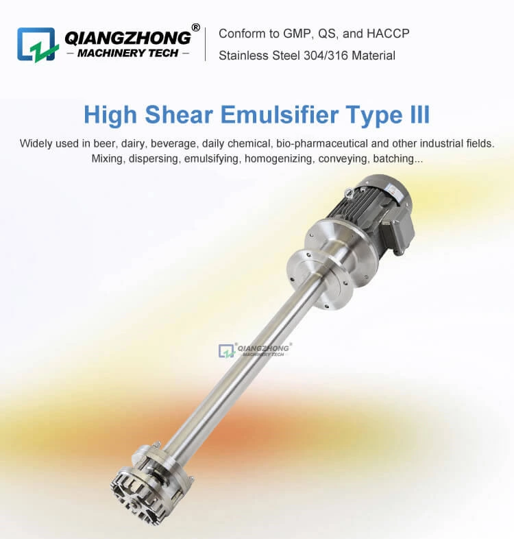 High Shear Emulsifier Type III