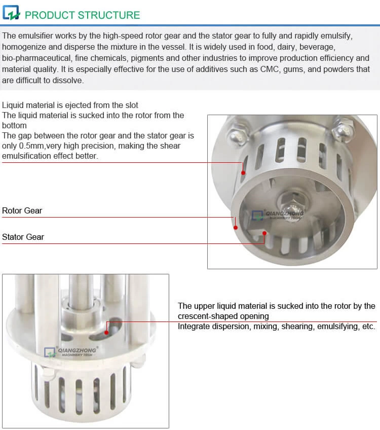 High Shear Emulsifier Type I