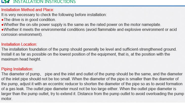 Insulation Centrifugal Pump LKH