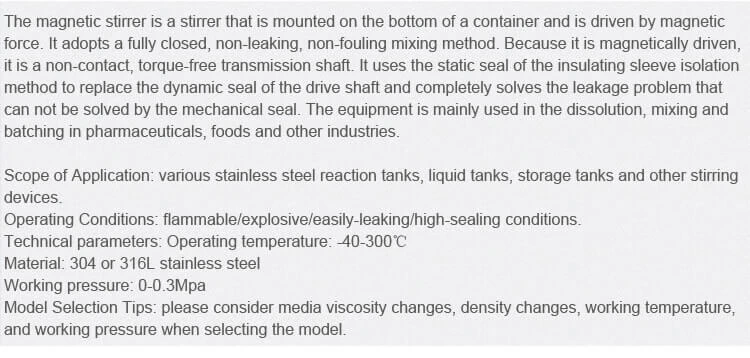 Magnetic Stirrer QLK