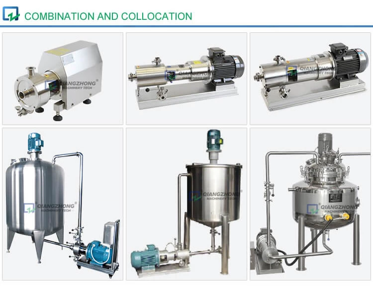 New Tri-stage Emulsification Pump SRH