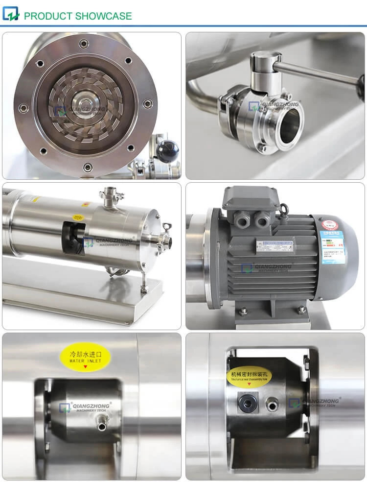 New Tri-stage Emulsification Pump SRH