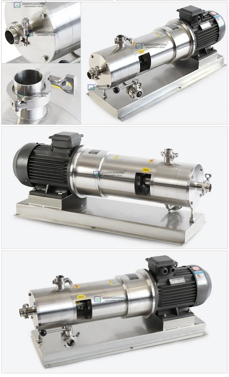 New Tri-stage Emulsification Pump SRH