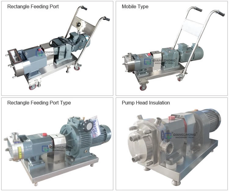 Rectangle Port Rotor Pump