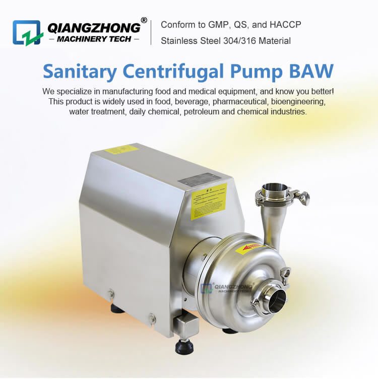 Sanitary Centrifugal Pump BAW