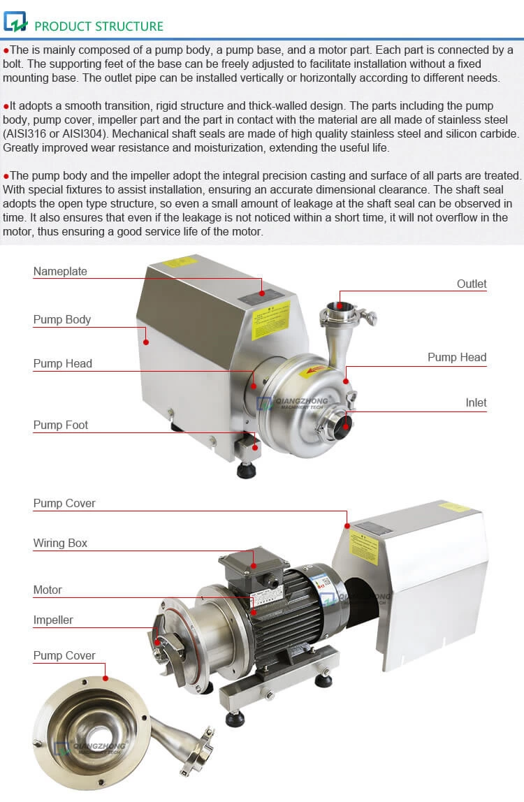Sanitary Centrifugal Pump BAW