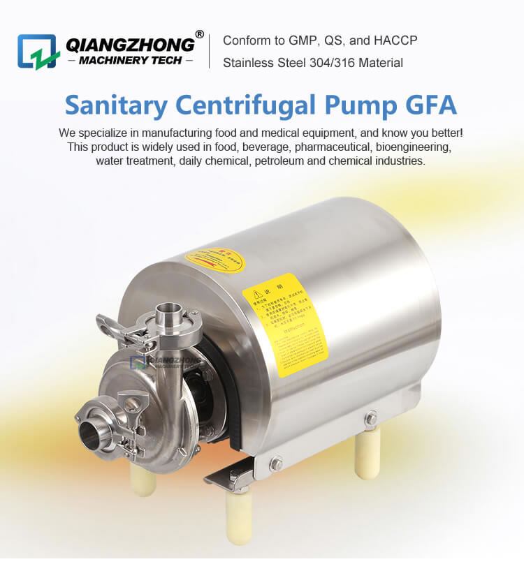 Sanitary Centrifugal Pump GFA