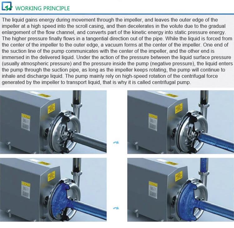 Sanitary Centrifugal Pump GFA