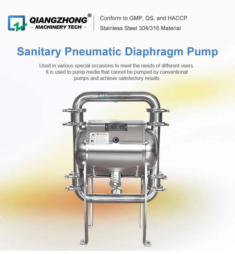 Sanitary Pneumatic Diaphragm Pump
