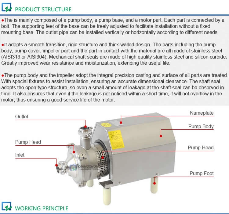 Sanitary Self-priming Pump