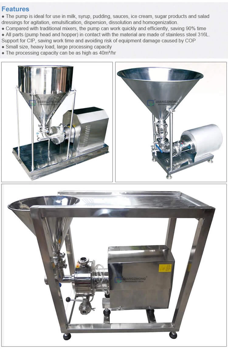 Shear and Emulsification Pump SRH-H