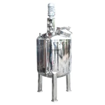 Single-layer Oval Top Mixing Tank