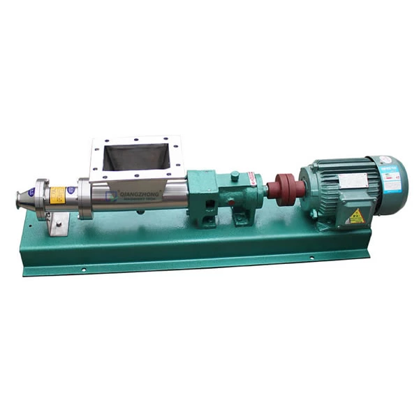Single Screw Pump With Rectangle Feeding Port
