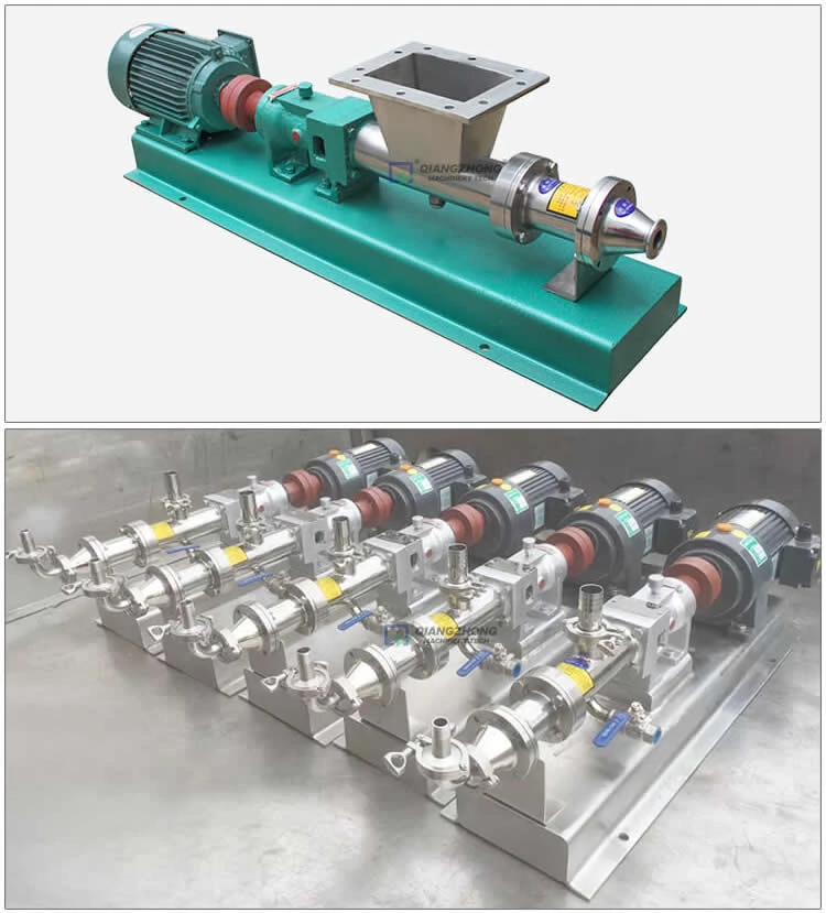 Single Screw Pump With Rectangle Feeding Port