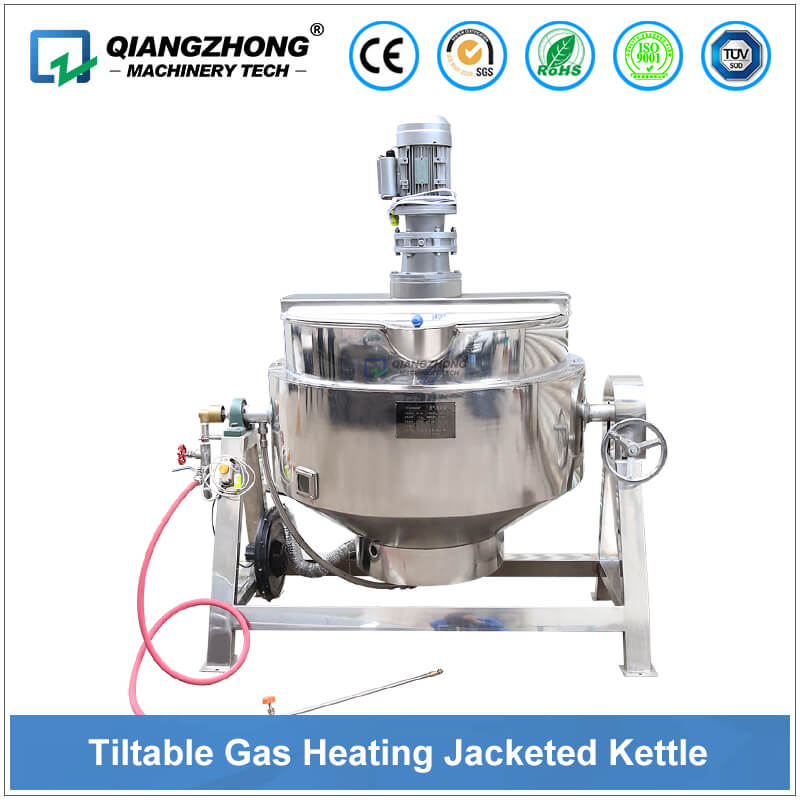 Tiltable Gas Heating Jacketted Kettle