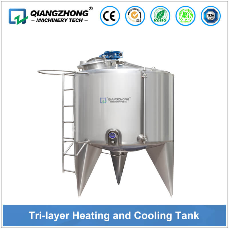 Tri-layer Heating and Cooling Tank