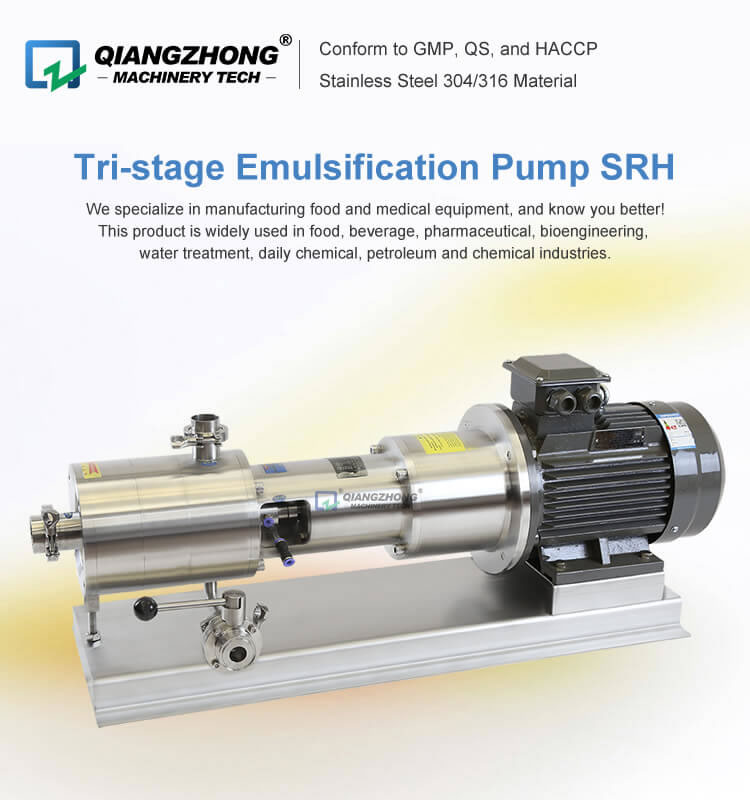 Tri-stage Emulsification Pump SRH