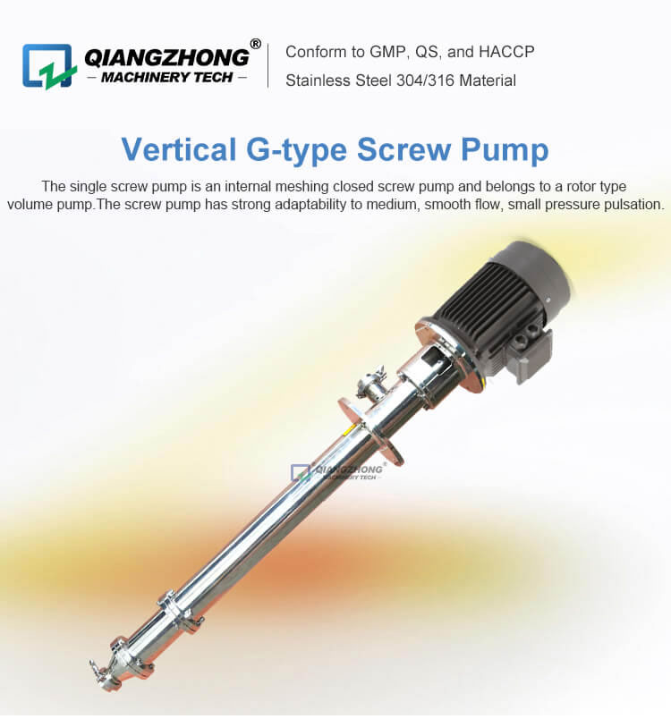 Vertical G-type Screw Pump