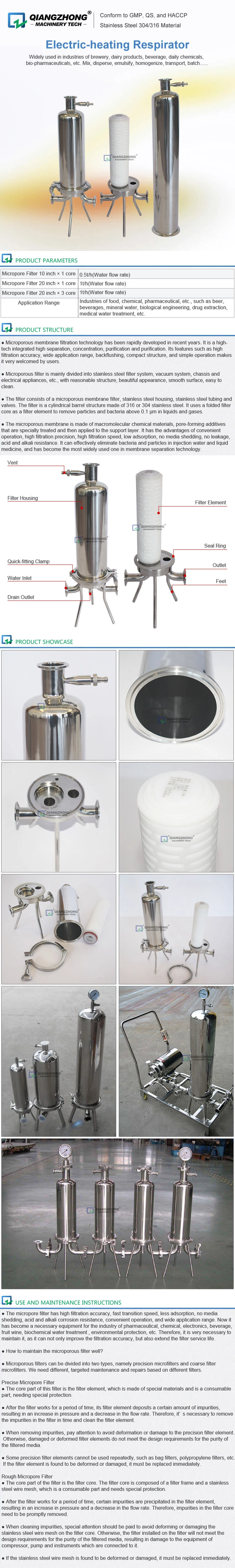 Micropore Filter