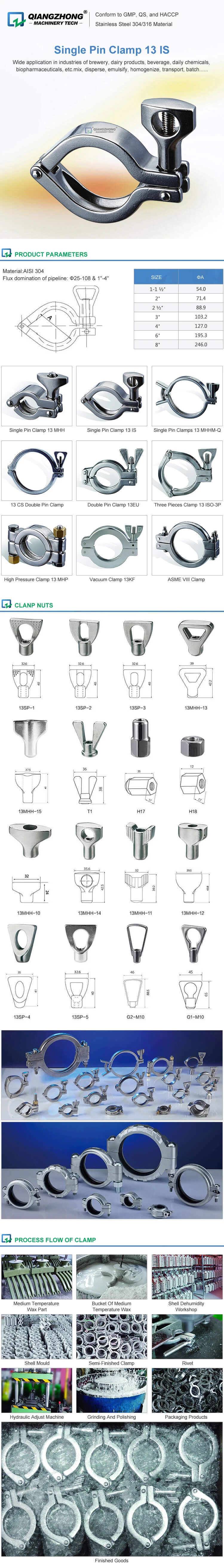 Single Pin Clamp 13 IS