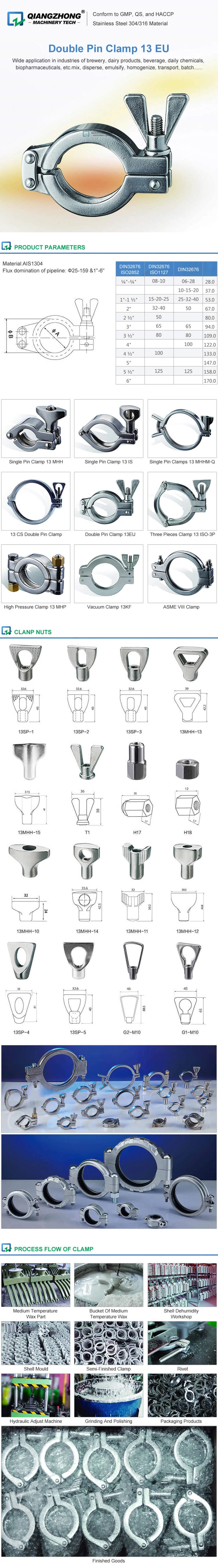 Double Pin Clamp 13 EU