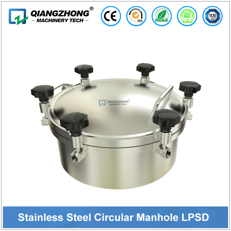 Stainless Steel Circular Manhole LPSD