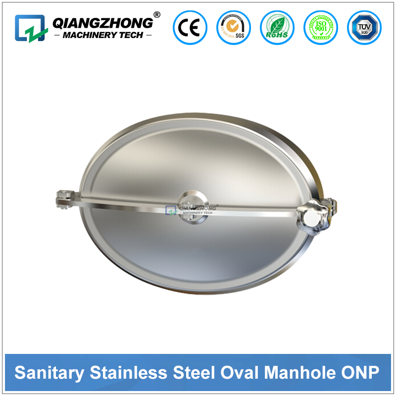 Sanitary Stainless Steel Oval Manhole ONP