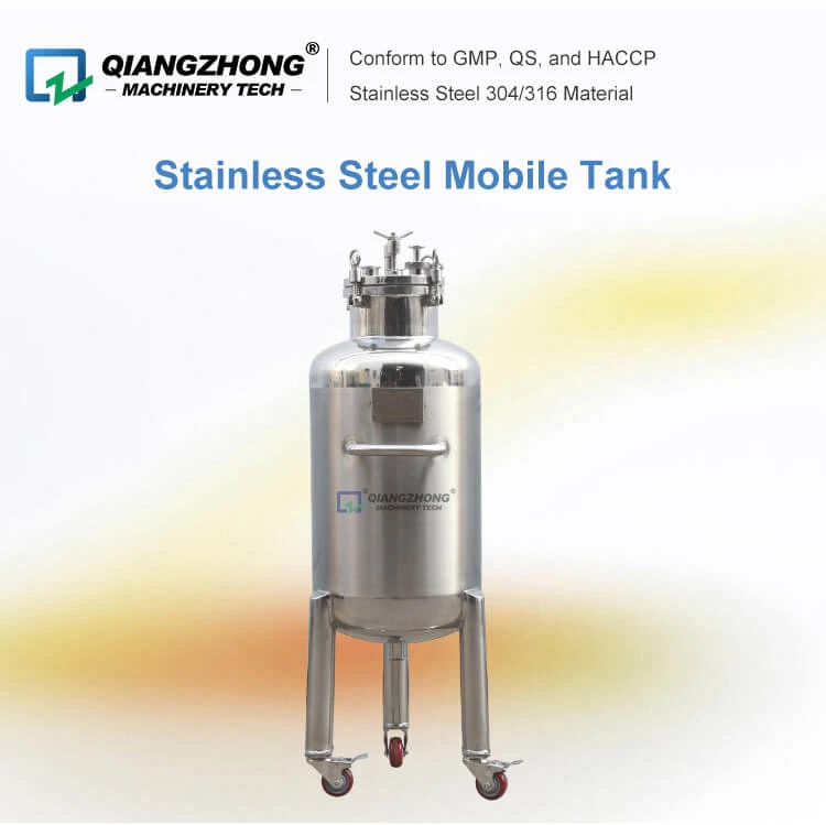 Stainless Steel Mobile Tank