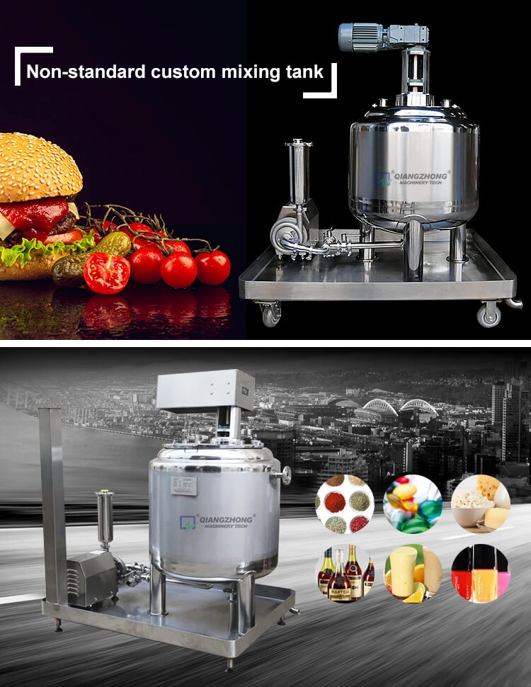 Non-standard custom mixing tank