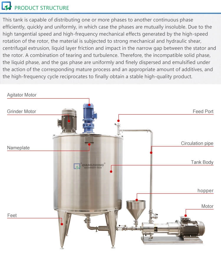 Electric-heating and Dispersion Tank
