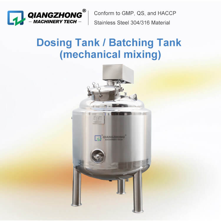 Dosing Tank 1 Batching Tank / (mechanical mixing)