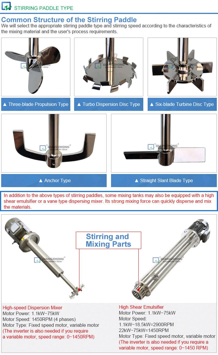 Chocolate Grinding Mixing Tank