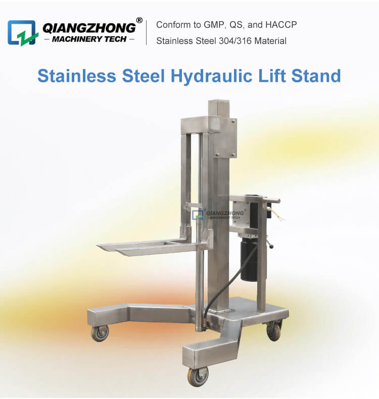 Stainless Steel Hydraulic Lift Stand