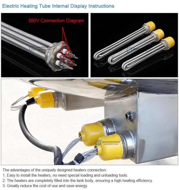 Mobile Electric-heating and Mixing Tank