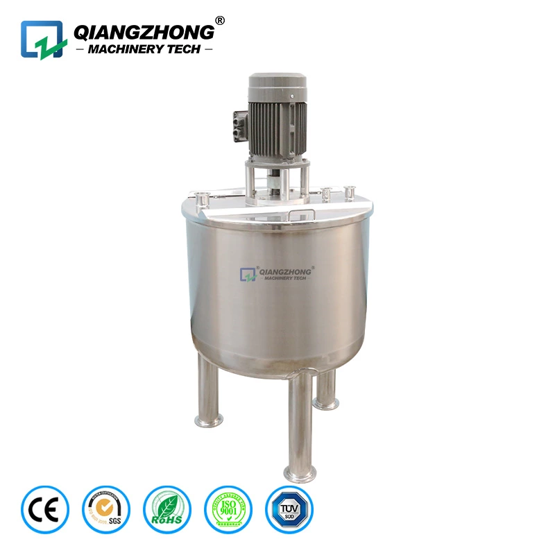 Single-wall Tank With Propeller Agitator