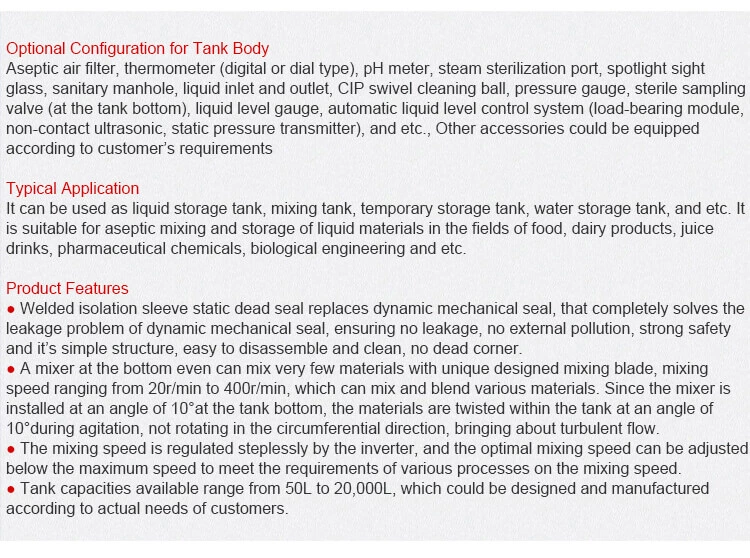 High Shear and Emulsification Magnetic Stirring Tank