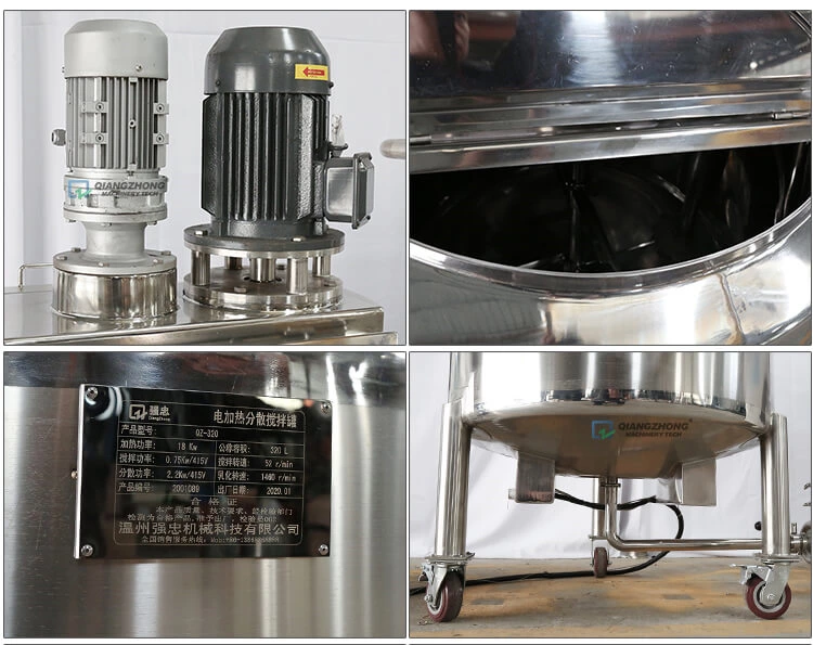 Refrigerated Dispersion and Mixing Tank System