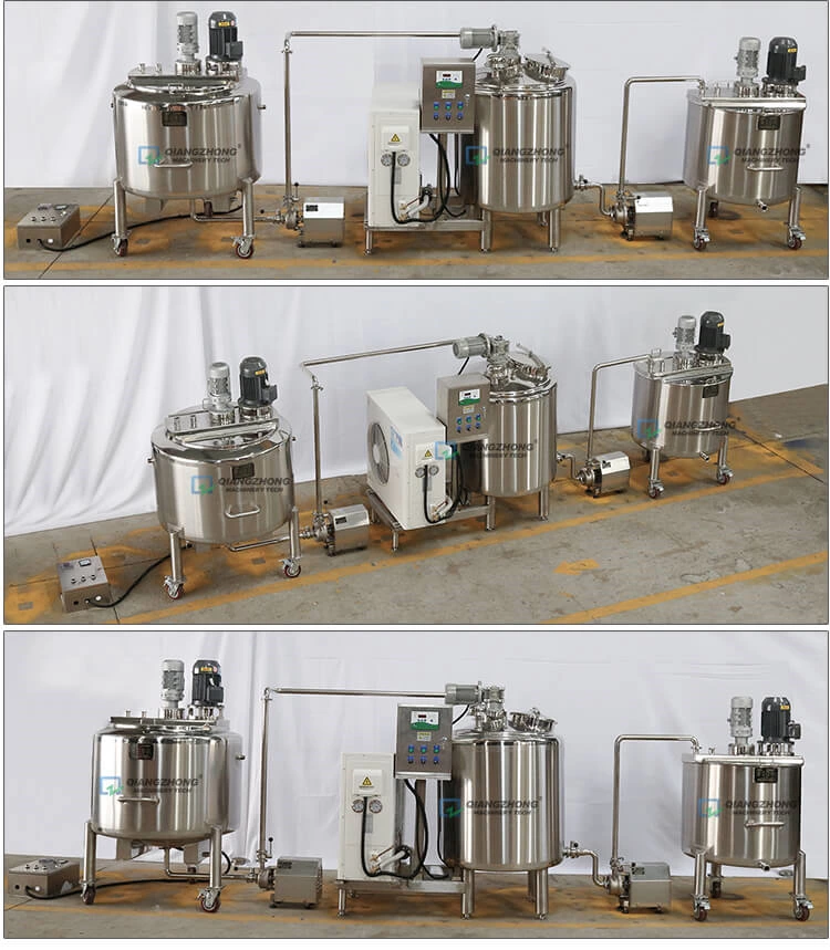 Refrigerated Dispersion and Mixing Tank System