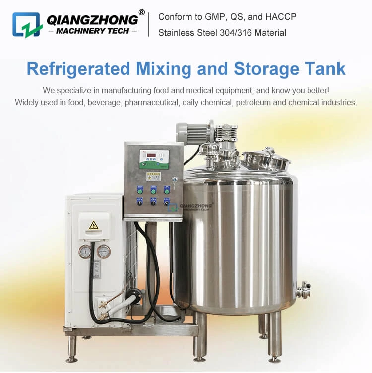 Refrigerated Mixing and Storage Tank