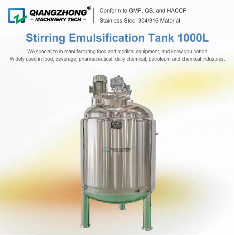 Stirring Emulsification Tank 1000L