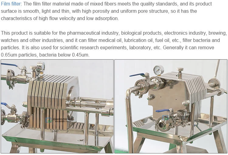 Plate and Frame Filter