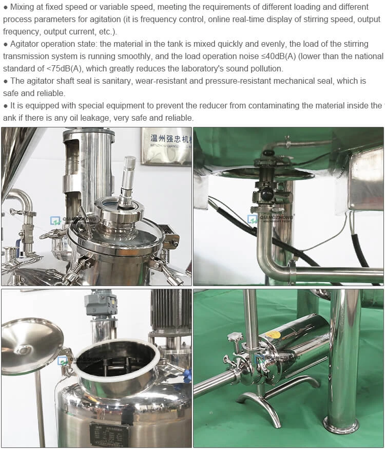 Electric-heating Vacuum Mixing and Dispersion System