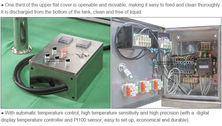 Electric-heating Vacuum Mixing and Dispersion System