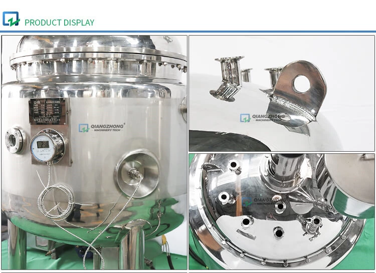 Electric-heating Vacuum Mixing and Dispersion System