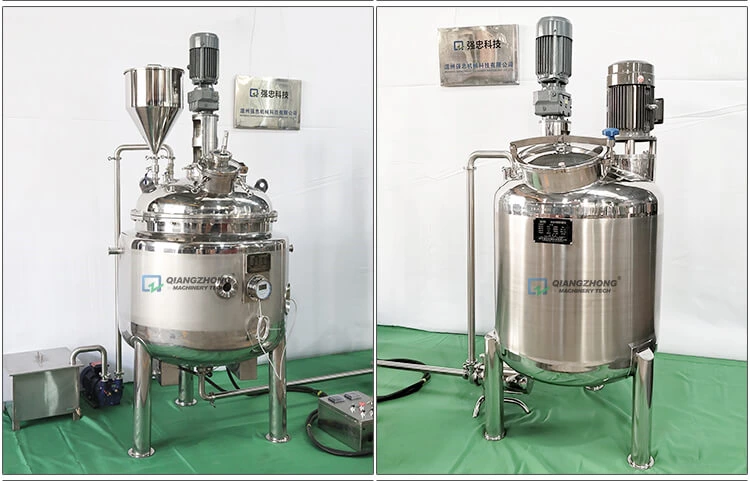 Electric-heating Vacuum Mixing and Dispersion System