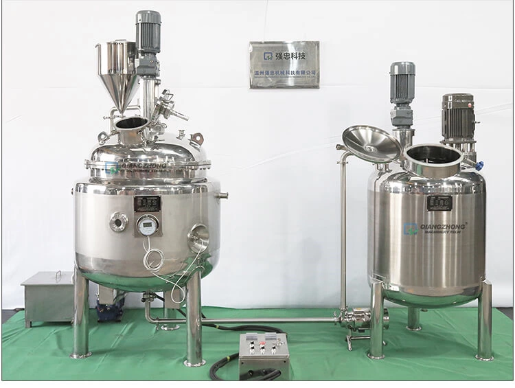 Electric-heating Vacuum Mixing and Dispersion System