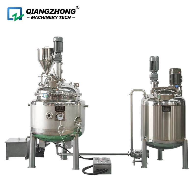 Electric-heating Vacuum Mixing and Dispersion System