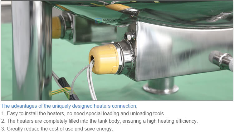 Electric-heating Vacuum Mixing Tank