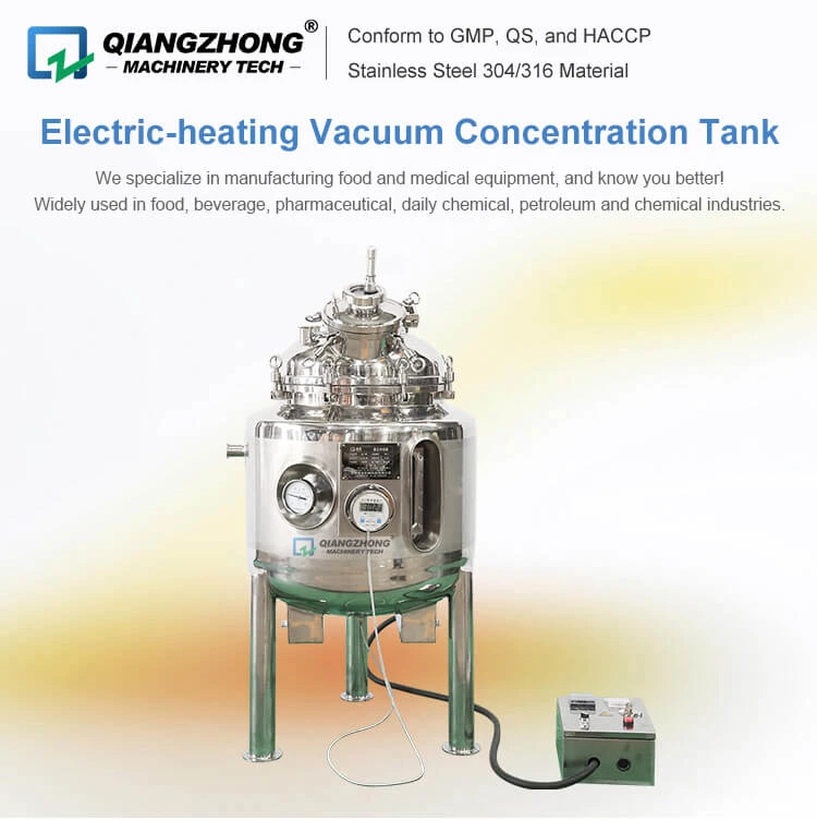 Electric-heating Vacuum Concentration Tank