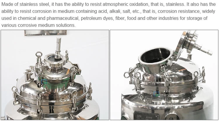 Electric-heating Vacuum Concentration Tank